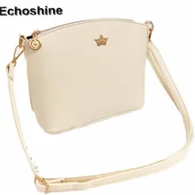 2016 New Fashion Women Messenger Bags Crown Decor Women Shell Bags Mini Women Shoulder Bag gift