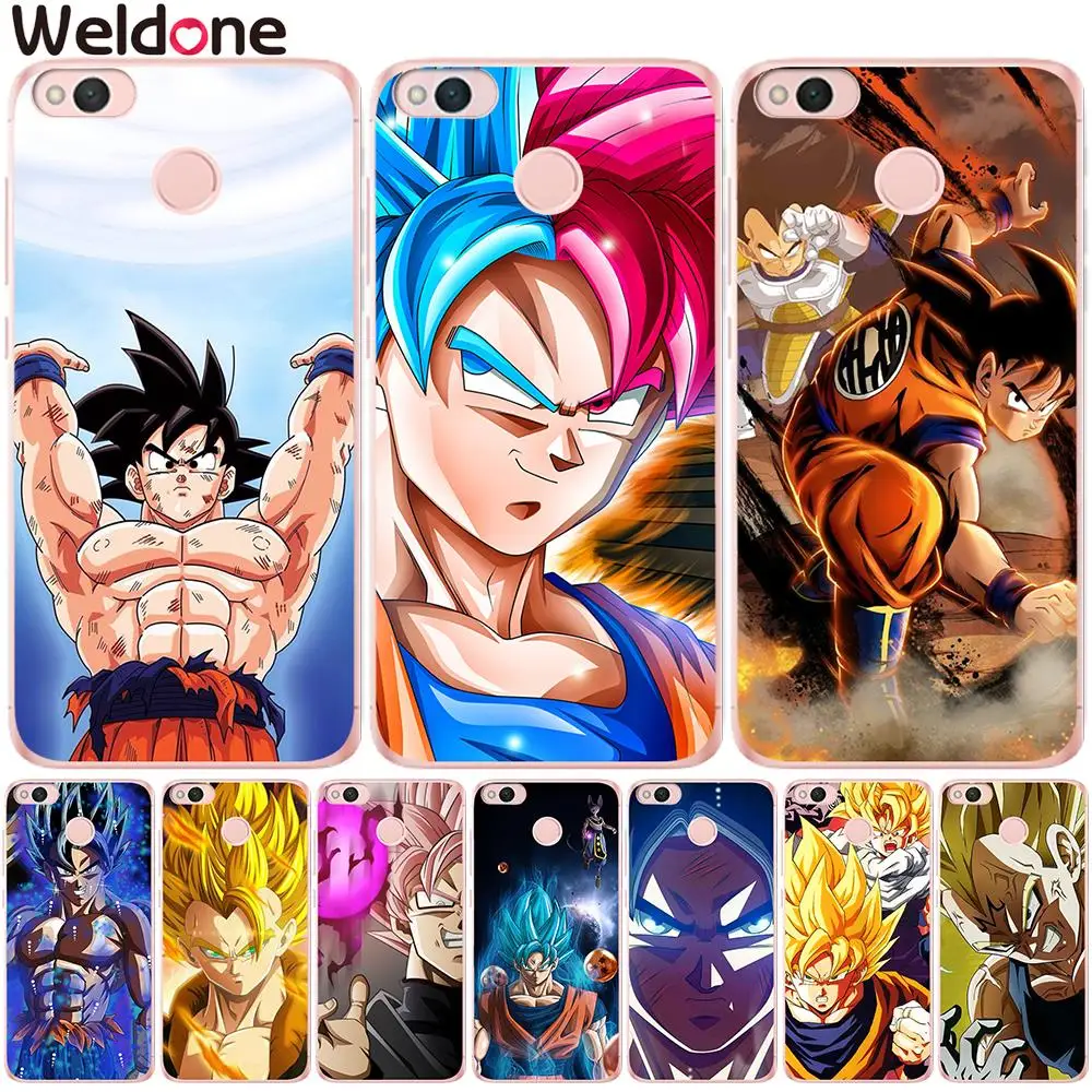 

Dragon Ball Z Super DBZ Goku Fashion Cases For Xiaomi Mi5X Mi a1 Mi6 Mi8 Redmi 6 4X 5a 6A 4A Note 4 4X 5A phone Etui case Cover