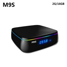 2017 M9S MIX TV Box Amlogic S912 2G RAM 16G ROM Octa Core Android 6.0 2.4G 5G Dual Band WiFi 3D Media Player 4K HD