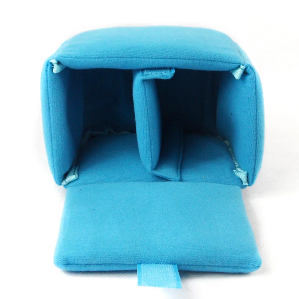 

Velvet Safety Divider Anti-scratch Padded Soft Universal Size Carry Case Shock Proof Practical Solid Protector Camera Bag