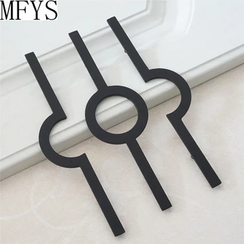 

5" Modern Dresser Pull Knobs Drawer Pulls Handles Kitchen Cabinet Handle Black Brass Gold Furniture Door Handles Hardware