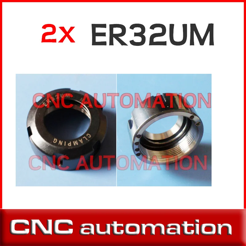 2pcs high precision ER32UM balancing collet Nut For CNC Collet Chuck
