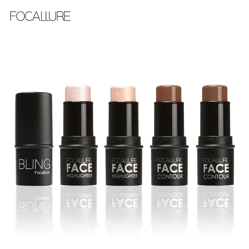 

Focallure Face Bronzer Highlighter Foundation Stick Face Contour Makeup Brightener Highlighter Concealer Stick Beauty Cosmetics