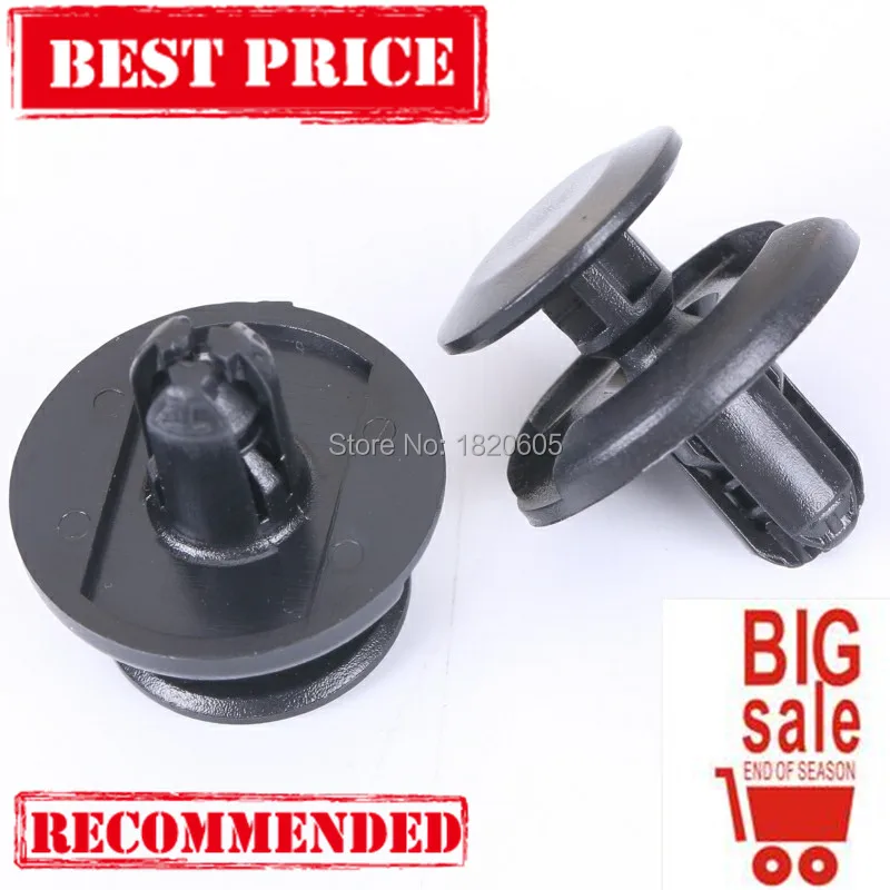 50x Under Engine Splash Guard Rivet Fender Liner Fastener Clip Rivet