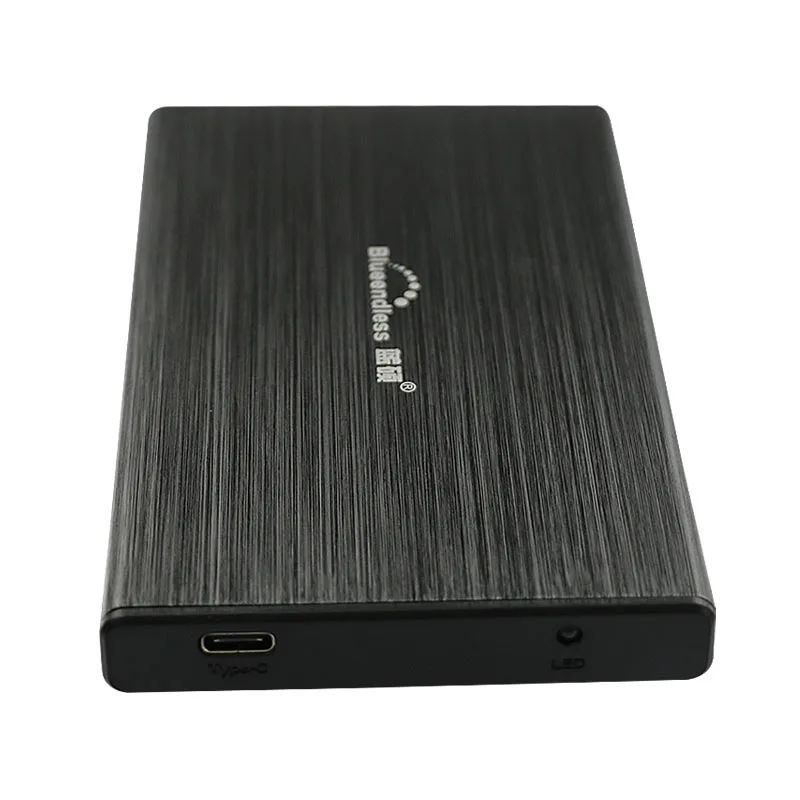  Disco duro externo Blueendless 1 TB/750 GB/320 GB disco duro de aluminio 25 'disco duro portátil SA