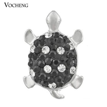 

10PCS/Lot Vocheng Snap Charms 18mm Tortoise Metal Button Jewelry Vn-406*10