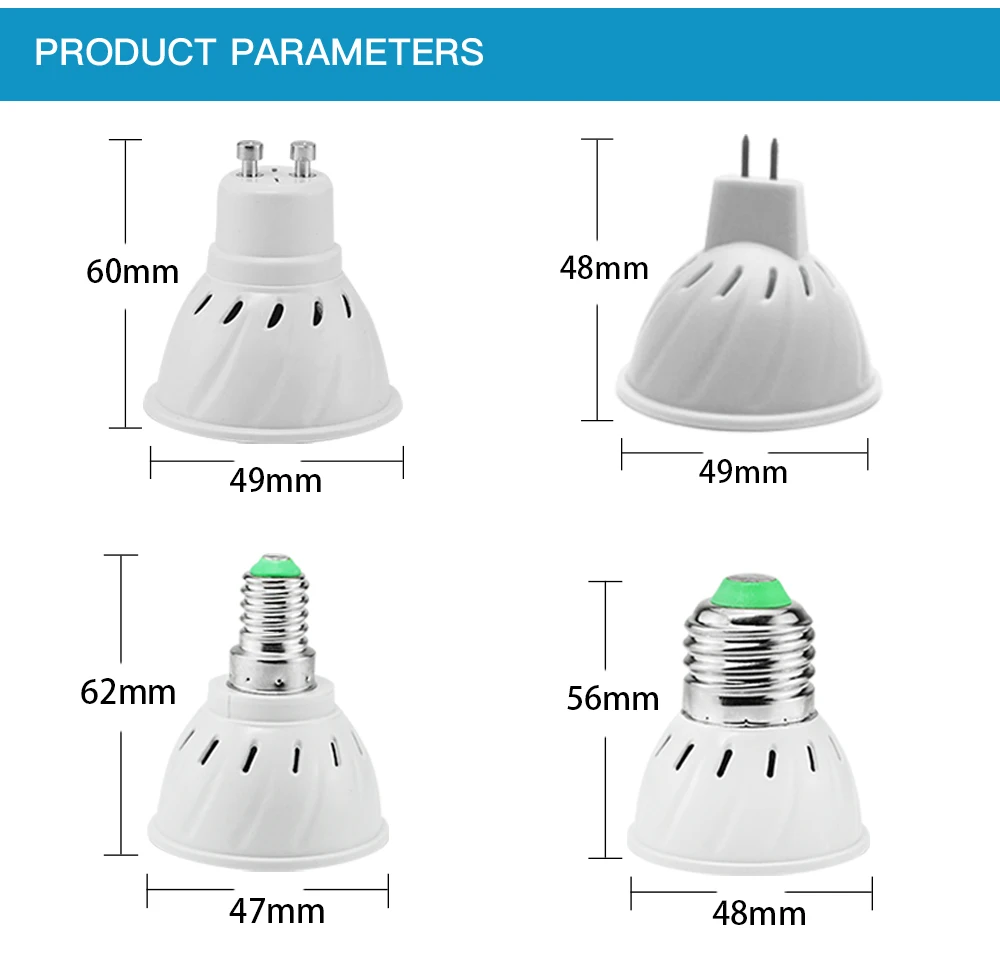 Led Spotlight Bulb MR16
