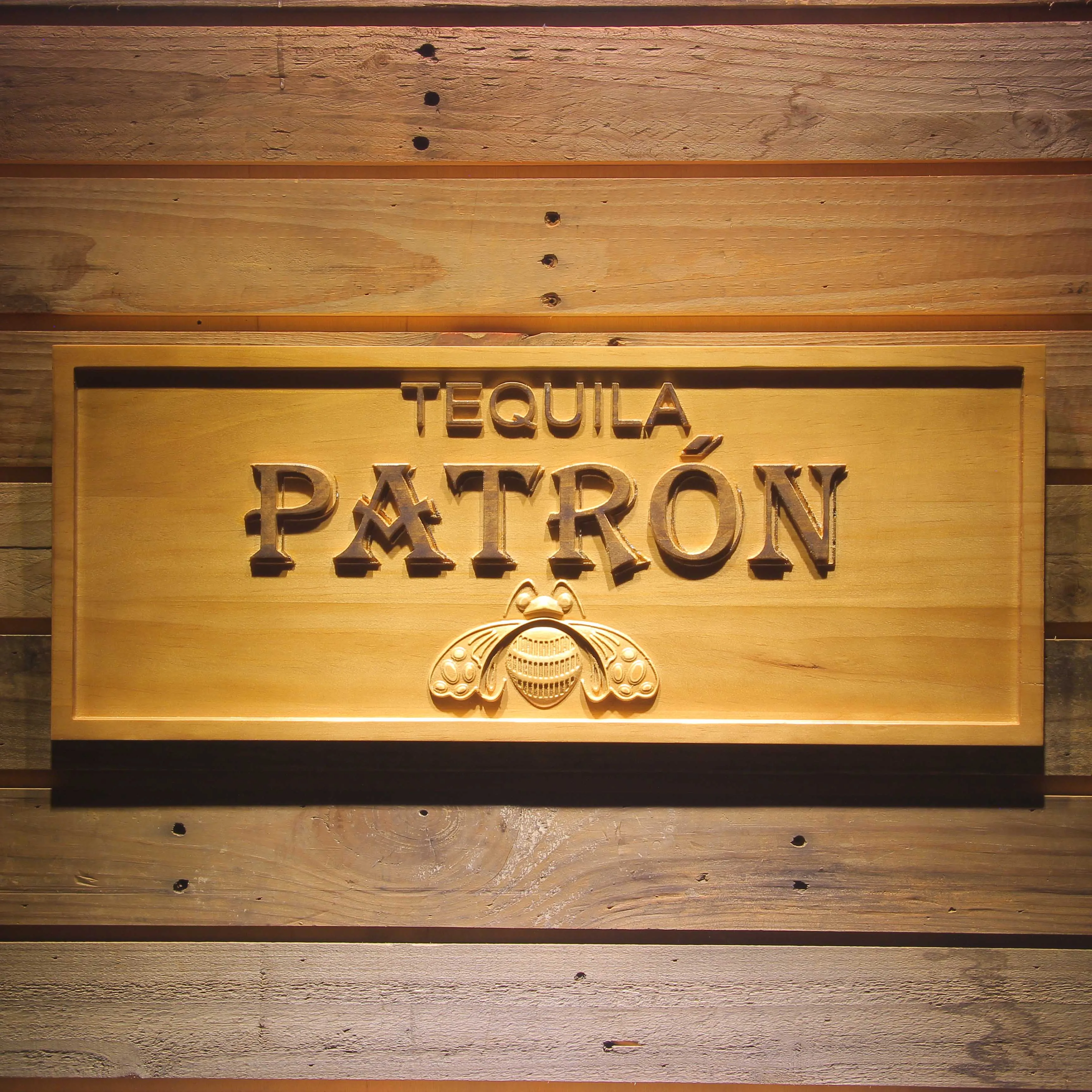 Деревянные 3d знаки покровителя текилы|sign|sign woodsign bar |