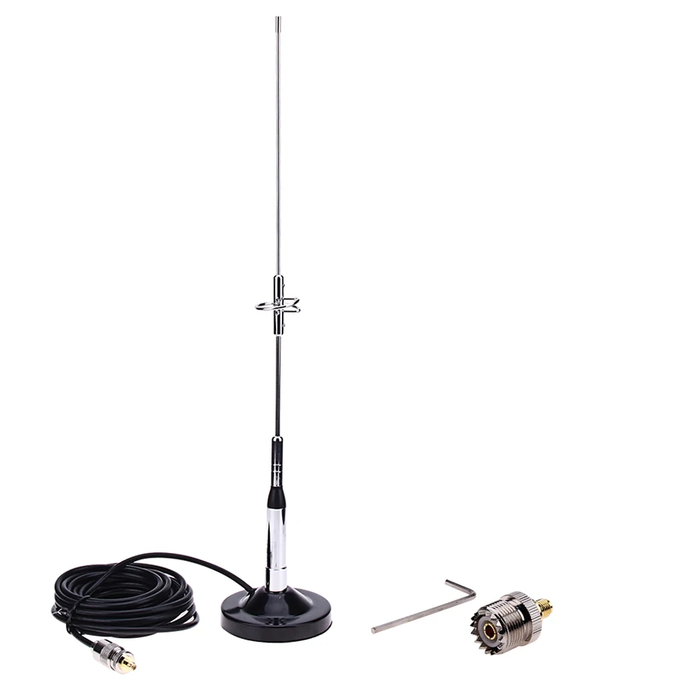 Waterproof 770S font b Car b font Antenna Aerial Magnetic Mount Base UHF M Cable Connector