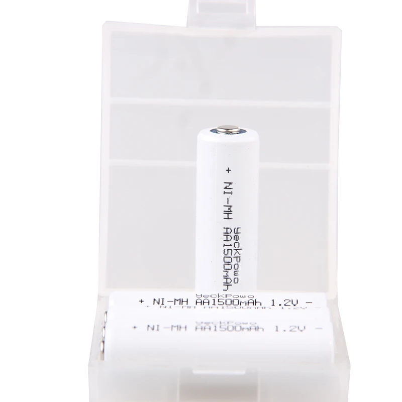 Самая низкая цена 9 шт AA батареи 1 2 v перезаряжаемые 1500mAh nimh для