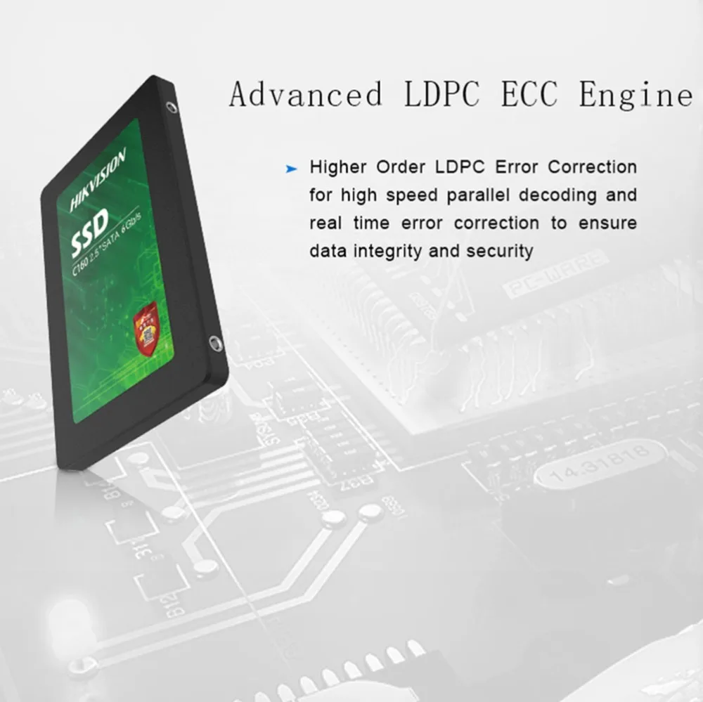 HIKVISION SSD 256GB SATA3.0 TLC 3D NAND Супер Скоростной твердотельный жесткий диск для