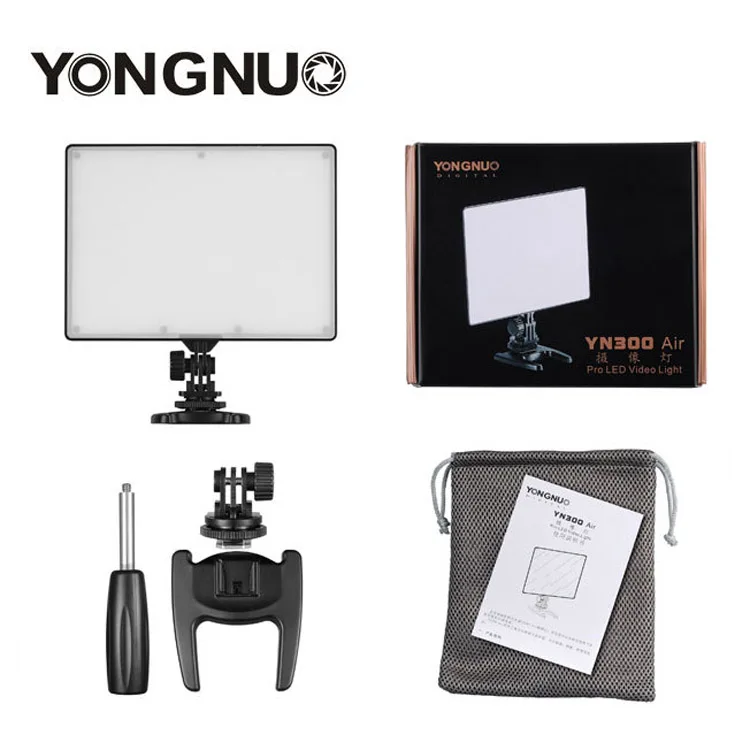 Светодиодная видеокамера YONGNUO YN300 Air 3200 k 5500 YN 300 air Pro с аккумулятором и зарядным