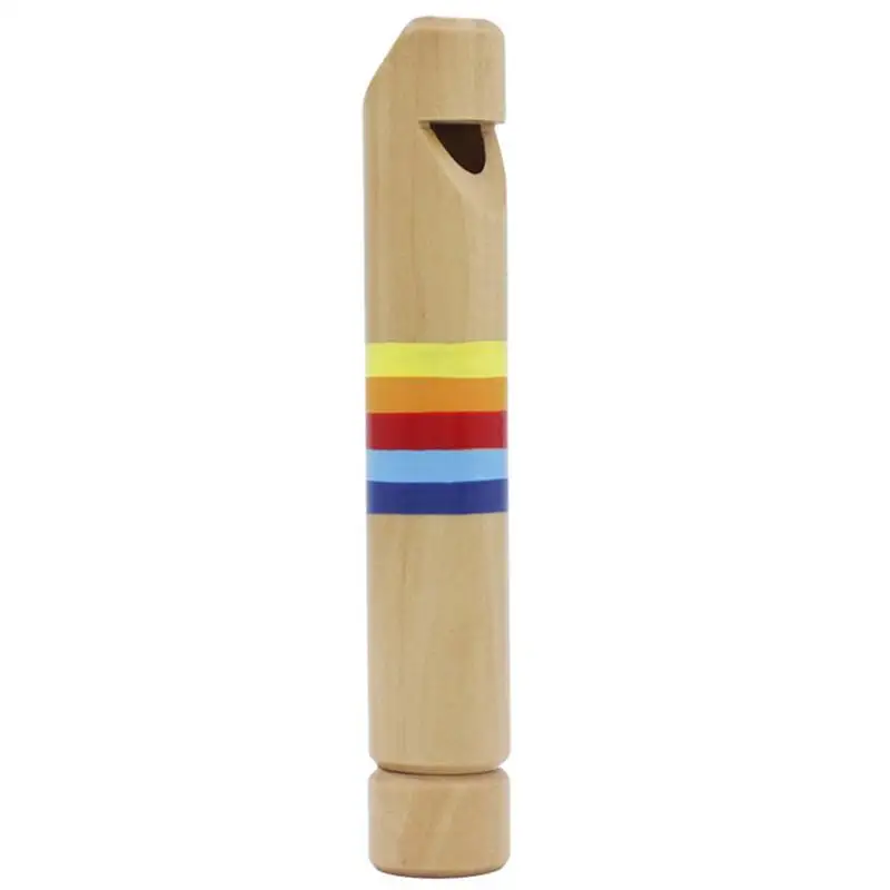 

Wooden Flute Musical Instrument Accented Wooden Flute Early Children's Teaching Aids Baby Musical Instrument Educational Toys