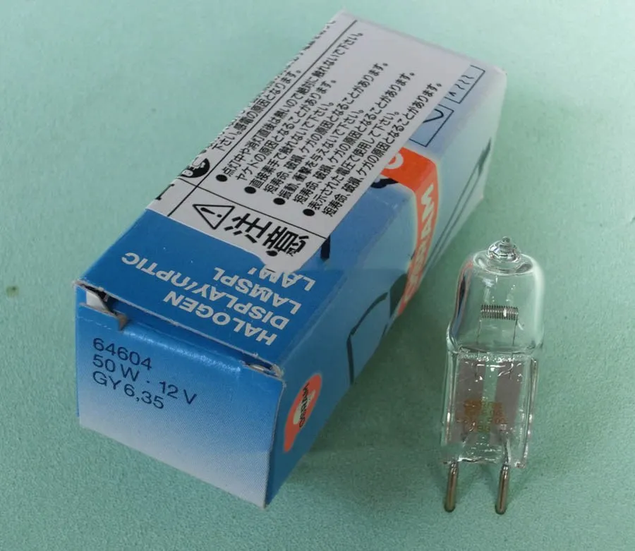 5 x Osram 64610 HLX Xenophot 12V 50W G6,35 Foto Projektor Lampe ANSI BRL