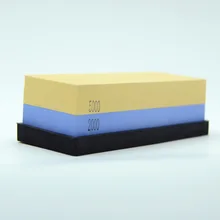 YONTREE 2000#5000 Двусторонняя DIY Точилки камень Waterstone двойной точильный камень H5049F2