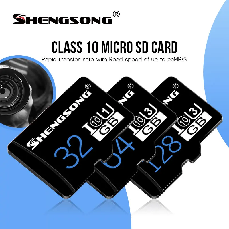 

100% Original targeta micro sd 128 gb Class10 tf/sd card micro sd card 8gb 16gb 32gb 64gb 128gb memory card for smartphone table