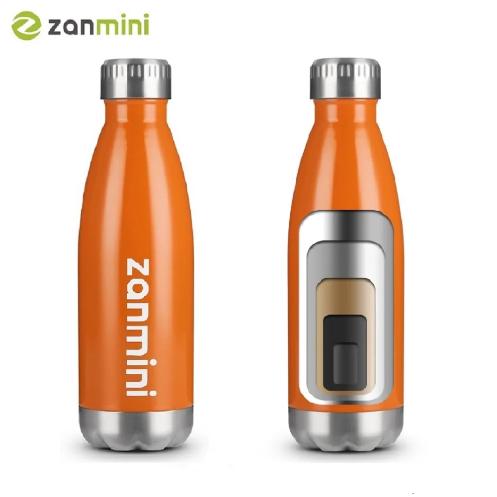

Zanmini Stainless Steel Portable Cup Vacuum Flask Insulated Cola Water Bottle Outdoor Cup Lightweight Thermoses Coffee Bottle