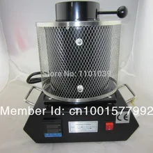 Горячая 110 V высокотемпературная плавильная печь, печь для плавлки золота с 1 кг графитовый тигель производство ювелирных изделий