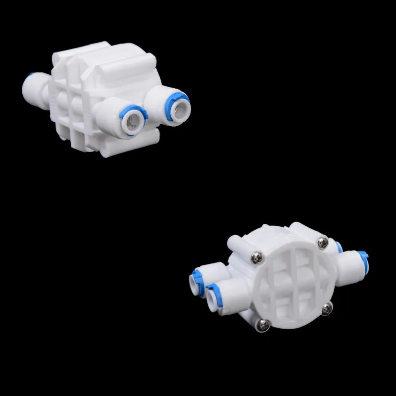 

1PCS High Quality 4 Way 1/4 Port Auto Shut Off Valve For RO Reverse Osmosis Water Filter System