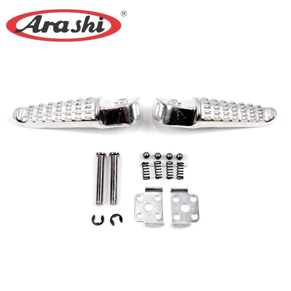 ARASHI мотоциклетные Задние подножки педали для Kawasaki Ninja Z1000SX 2011 2012 2013 пассажирские
