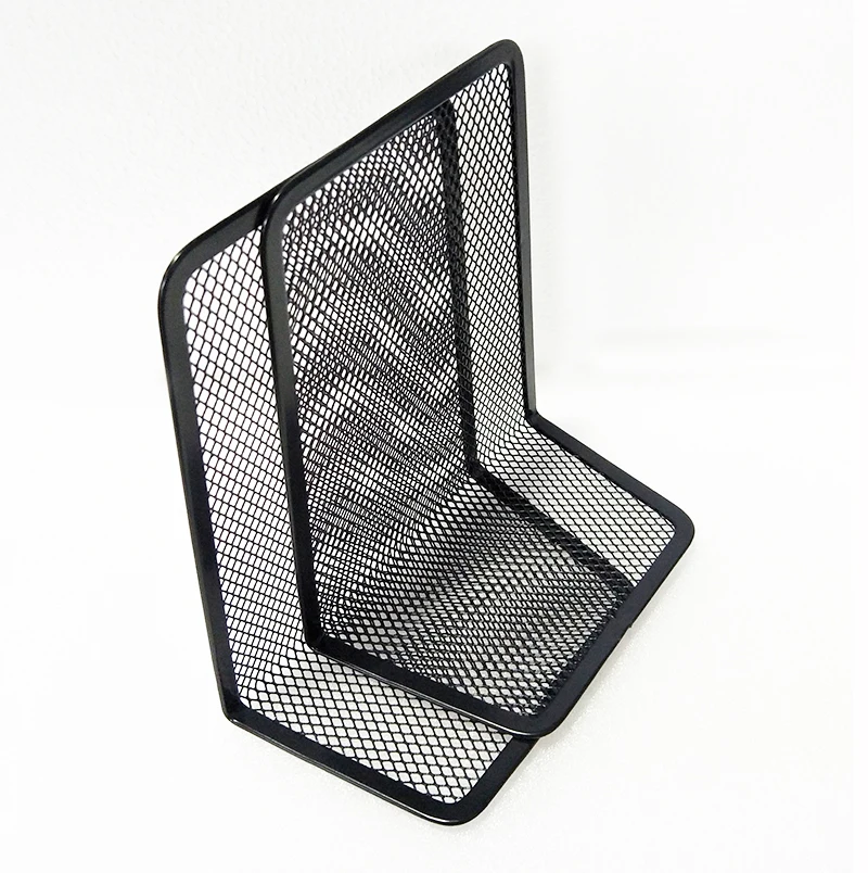 2pcs-pair-10cm-6cm-Book-stand-metal-wire-book-supplies-office-wire-mesh-office-bookbend