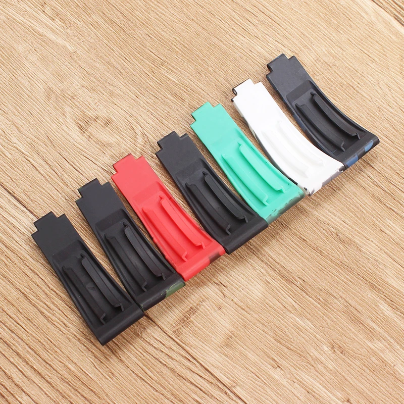 watch accessories Camo nature silicone Rubber Watchband watch band For Role strap Daytona Submariner GMT OYSTERFLEX Bracelet