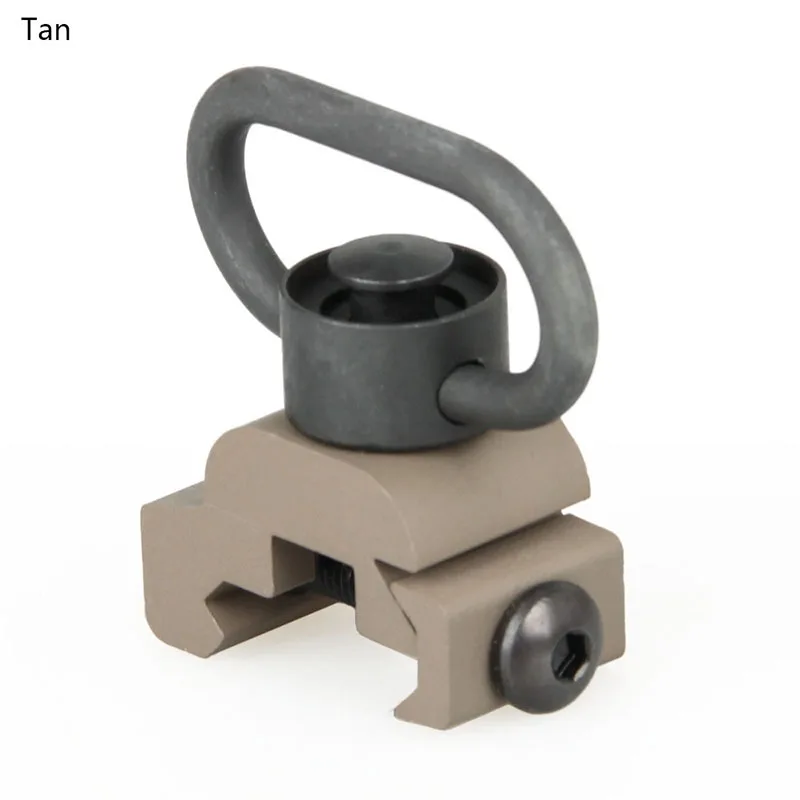 

Black TAN Color 31x16mm QD Quickly Detached Sling Adapter for Rifle scopes Outdoor Hunting OS33-0135