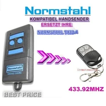 100 шт. normstahl t433-4 двери гаража совместимый пульт дистанционного управления наивысшего качества DHL