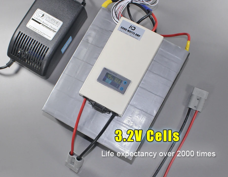 48V 20Ah LiFePO4 Батарея пакет 48V 1000W LiFePO4 электрический скутер Батарея скутер электрический велосипед Батарея