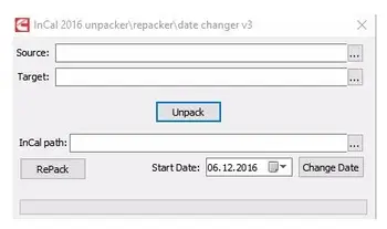 

InCal Unpacker / Repacker / Date Changer 2016 v3 unlock for new incal works on 7.6 software fix incal expire problem