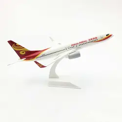 20 см самолет Boeing 737 Hainan Airways B737 сплав игрушка в виде самолета Дети подарок для коллекции