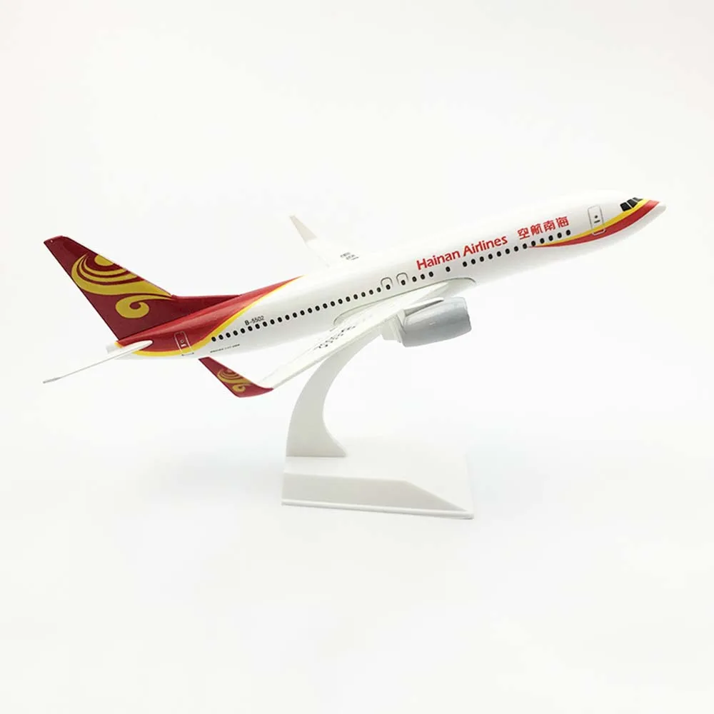 Самолет 20 см модель самолета из сплава Боинг 737 авиакомпании Hainan B737 игрушки для