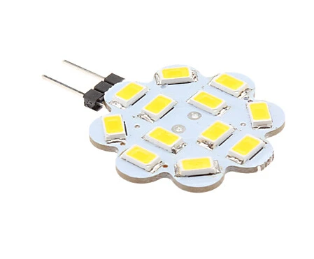 5XG4 6 W 12x5630 SMD 500-560LM 6000-6500 K естественный белый свет в форме лотоса Светодиодный прожектор(12 V