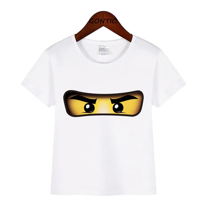 Ninjago/футболка для маленьких мальчиков с героями мультфильмов 2019 г. летние детские