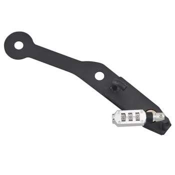 

Motorcycle Password Mount Hook Black Side Anti-theft Security Helmet Lock For Yamaha MT-07 2014-2019 FZ-07 14-17 FJ-07 14-16