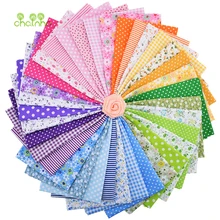 35 шт./лот обычный тонкий лоскутное изделие из хлопчатобумажной ткани для DIY лоскутное шитье Fat кварталы Комплект куски ткани Tilda рукоделие 50*50 см