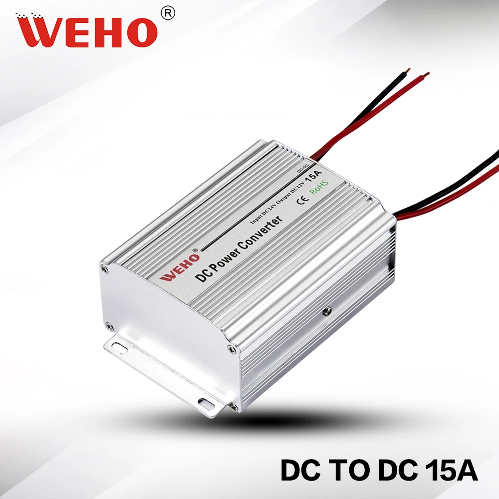 

(WH-C1215)180w 15a dc/dc converter 24v to 12v