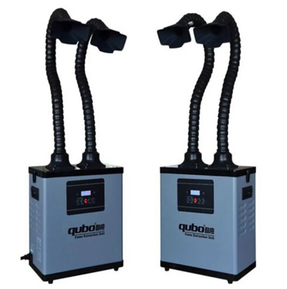 

Updated DX1002Double Head Smoke Purification Equipment Smog Absorber Air Cleaner