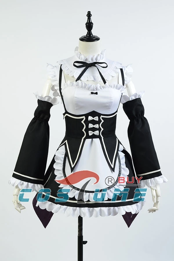  Rem Costume 2016 Anime Re:Zero Life in a Different World from Zero Rem Ram Cosplay Costume Maid Dre