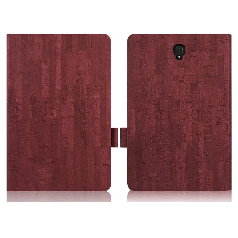 T830 чехол для Samsung Galaxy Tab S4 10,5 T830 T835 T837 SM-T830 SM-T835 10," Tablet Авто Режим сна/Пробуждение подставка принципиально в виде ракушки+ ручка - Цвет: Wine red