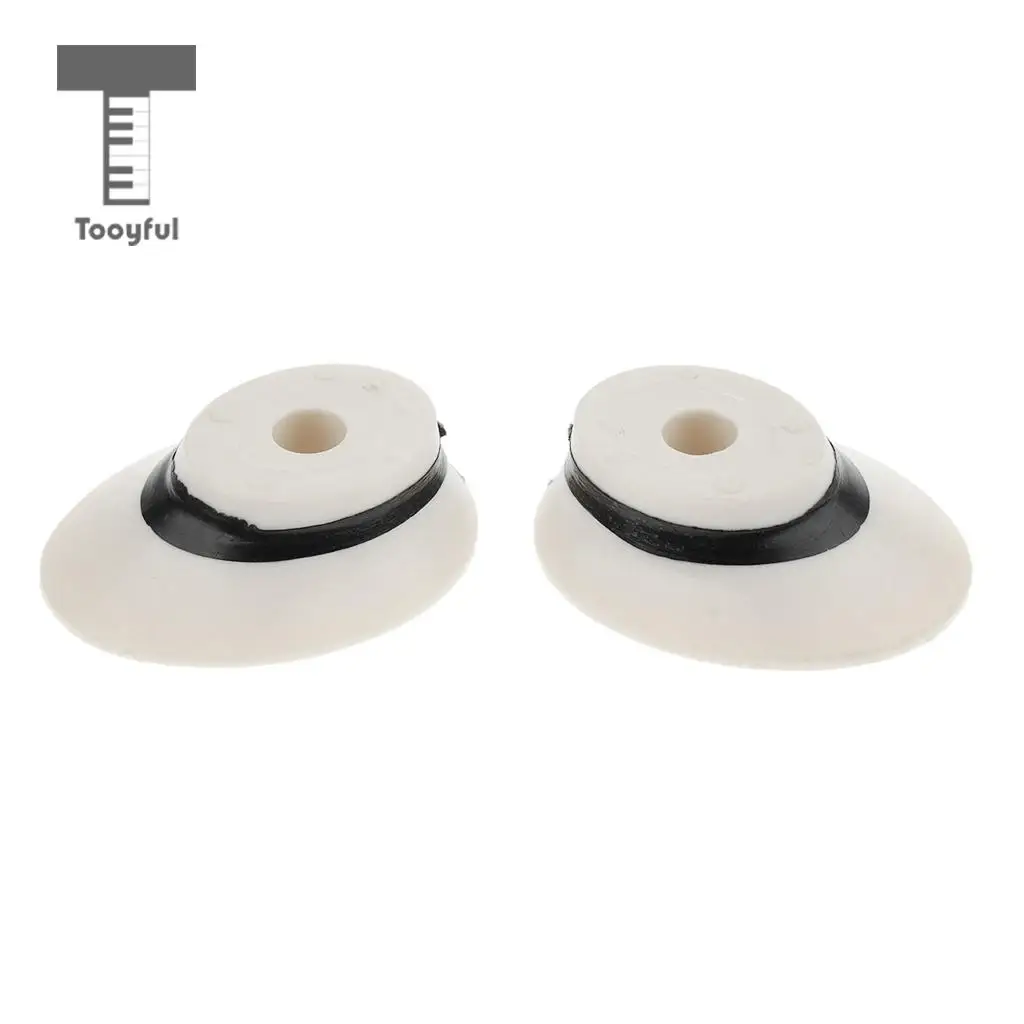 Tooyful Exquisite 2 Pieces Erhu Top Pole Heads DIY Chinese Erhus Accessory for Erhu-Player