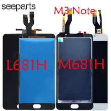 ЖК экран для MEIZU L681H дисплей Meizu M3 Note кодирующий преобразователь