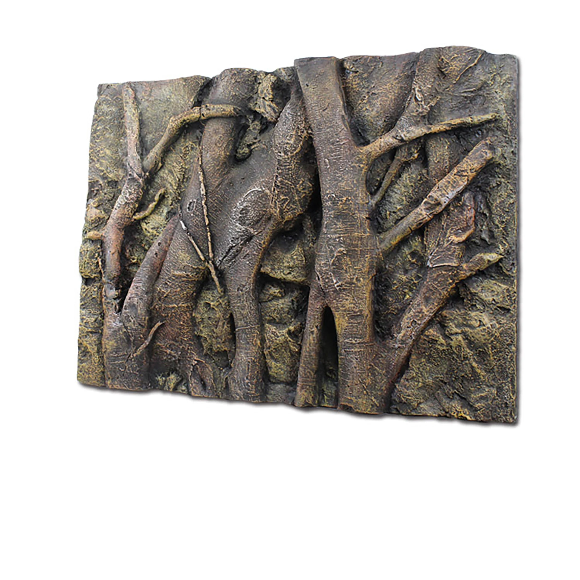 Reptile Box 3d Background Foam Landscaping Tree Root Pattern Gecko