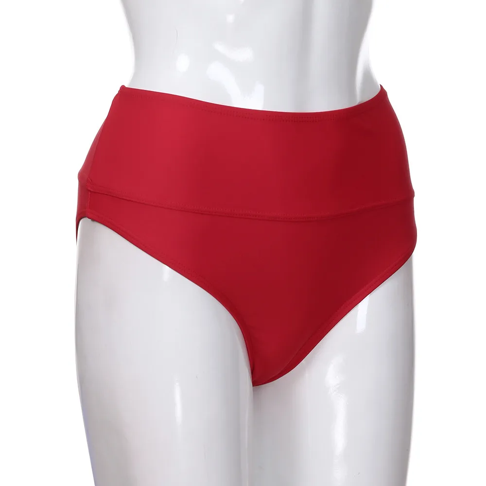 Trend New Women plus size Bikini Bottom Bikini Shorts Tankini Sporty Panty High Waist Swimwear Bathing Suit Beach Swim Briefs *E