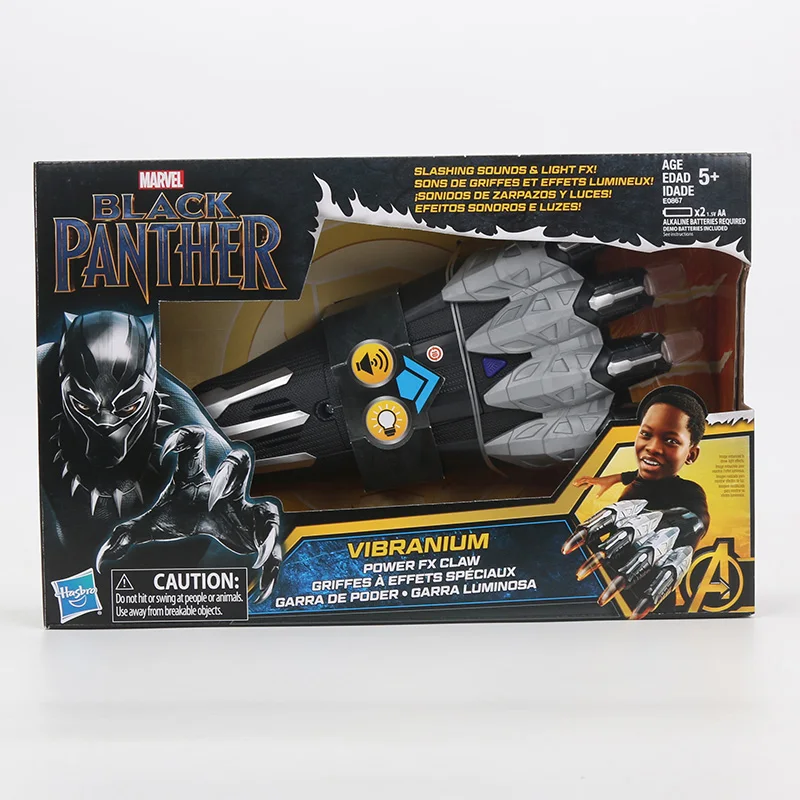 Электронная Оригинальная Черная пантера Vibranium power FX коготь мстители супергерой лапа косплей реквизит игрушка Марвел Коллекция Модель игрушки