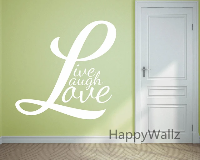 Motivational Quote Wall Sticker Live Laugh Love Diy Inspirational Motivational Quote Wall Sticker Live Laugh Love Diy Inspirational Life Quotes Vinyl Art Decals Hot