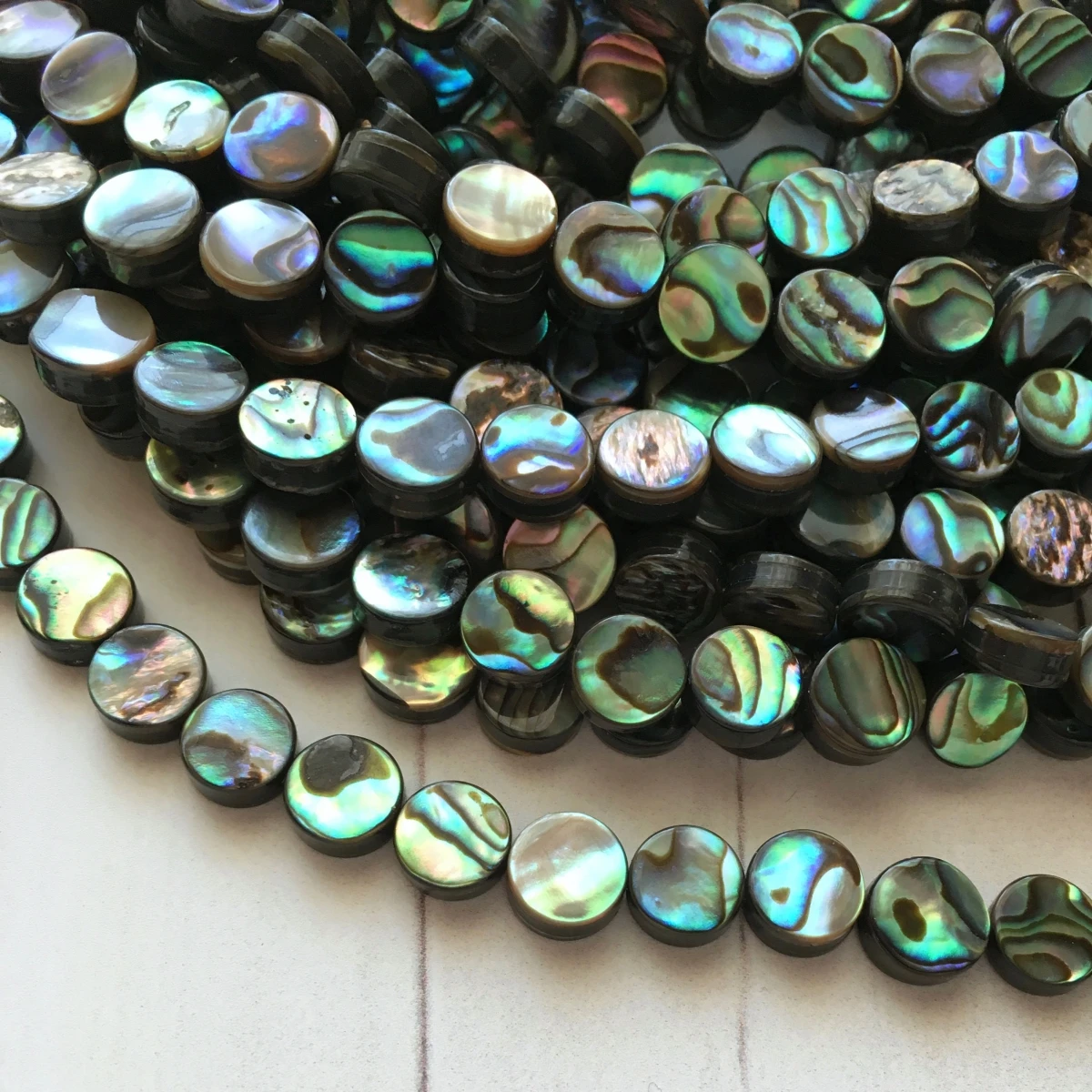 

fashion diy 8mm Abalone Shell Beads full trand