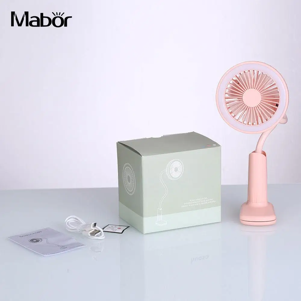 LED Clip Klemmleuchte Studie Mini Fan Lesen Licht Taschenlampe Klavier Flexible Buch Lampe COB Baby Kinderwagen Schreibtisch Lampe Nacht Lampe