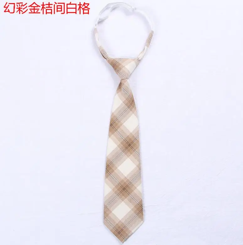 60 цветов японский клетчатый галстук JK галстук для костюма студенческий галстук юбка в клетку галстук того же стиля полноцветный JKA15 - Цвет: 53