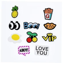 SENTCHARM 1 компл. мультфильм Новинка Пиво животных обувь украшения для КРОК сад обувь Прекрасный Аксессуары для обуви